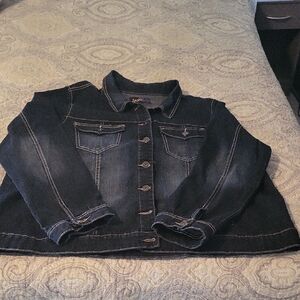 Angels Navy Denim Jacket